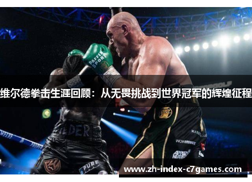 维尔德拳击生涯回顾:从无畏挑战到世界冠军的辉煌征程 维尔德拳击生涯回顾:从无畏挑战到世界冠军的辉煌征程